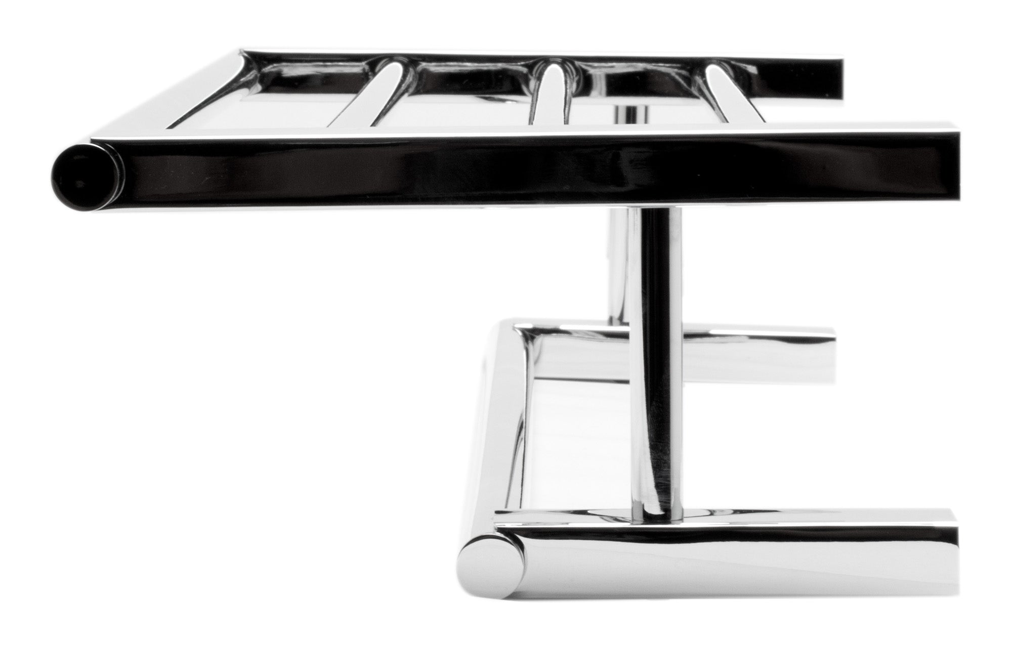 ALFI brand AB9564-PC Polished Chrome 26 inch Towel Bar & Shelf Bathroom Accessory, Brass