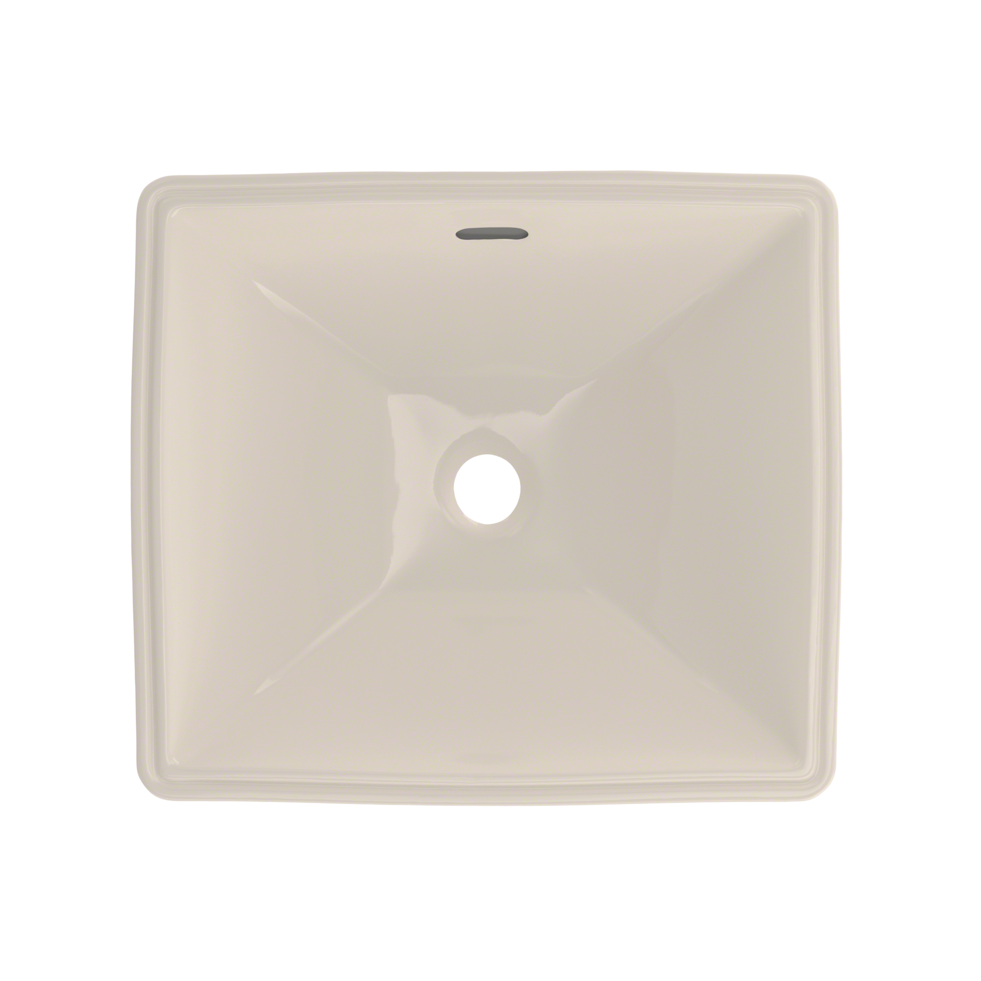 TOTO Legato Rectangular Undermount Bathroom Sink with CEFIONTECT, Sedona Beige, Vitreous China, LT624G#12