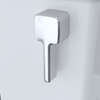 TOTO Trip Lever Handle (w/Spud and Mounting Nut, Left Hand), Polished Chrome, THU416#CP