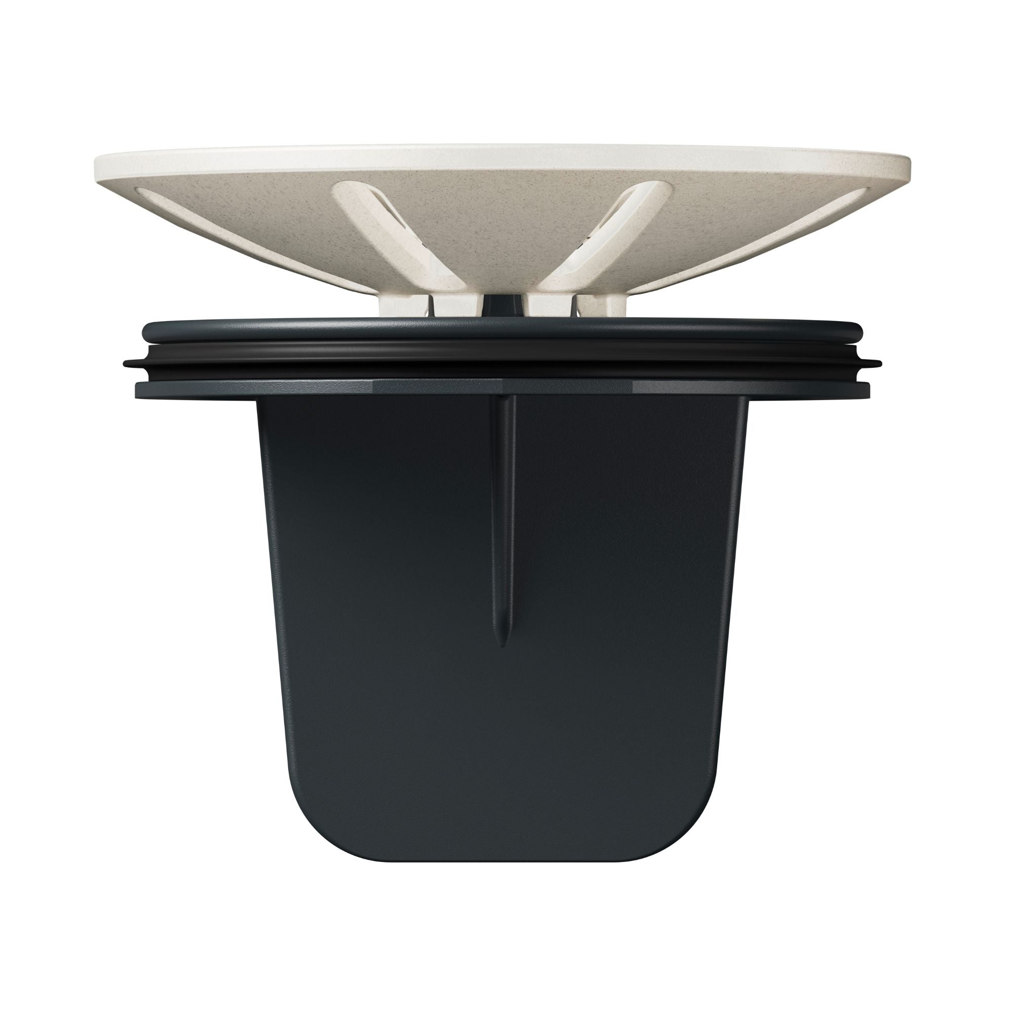 Blanco Essential Silgranit Color-Matched Disposal Flange Drain Insert with Waste Scraper Product Image