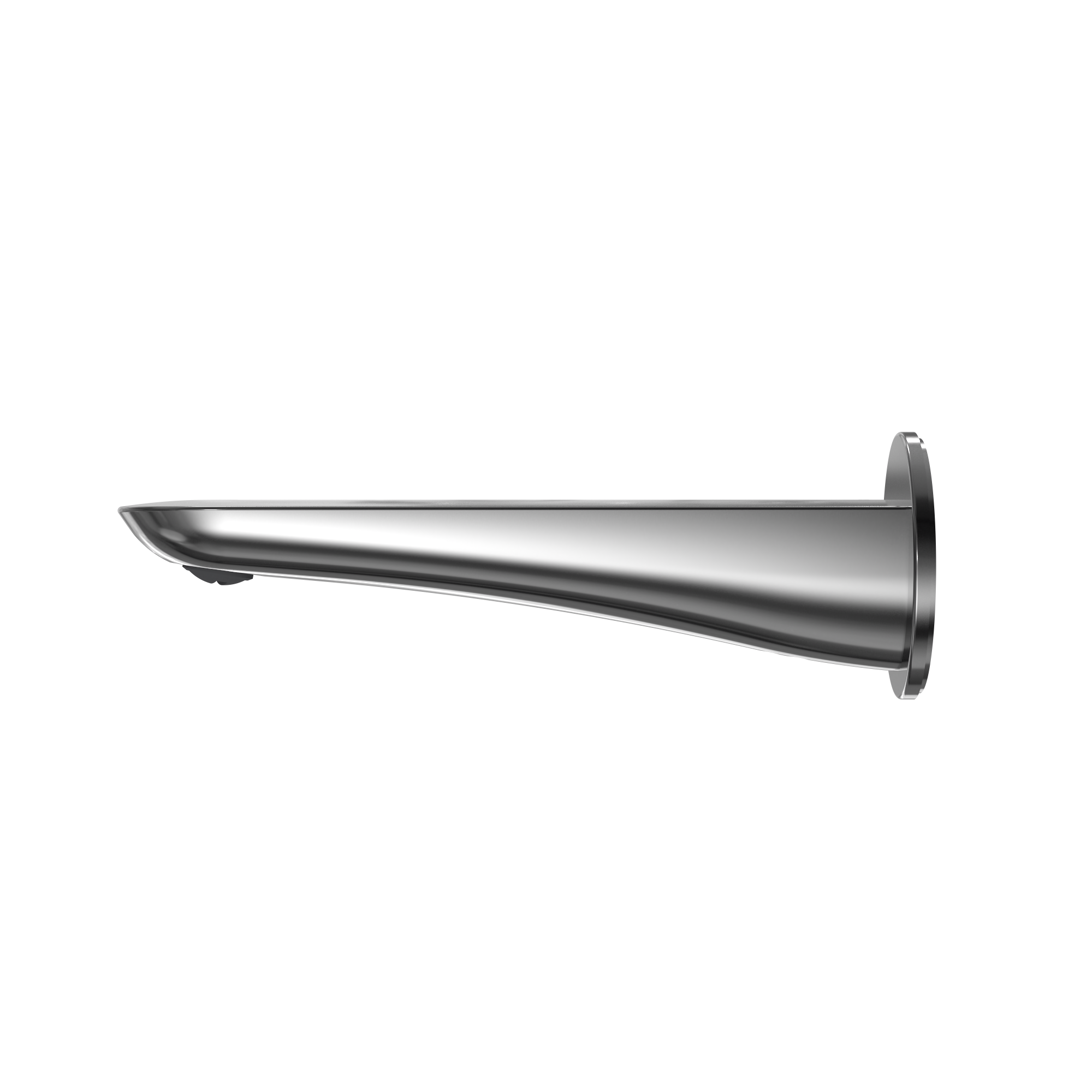 TOTO Modern R Wall Tub Spout, Polished Chrome, Brass, TBG01001U#CP