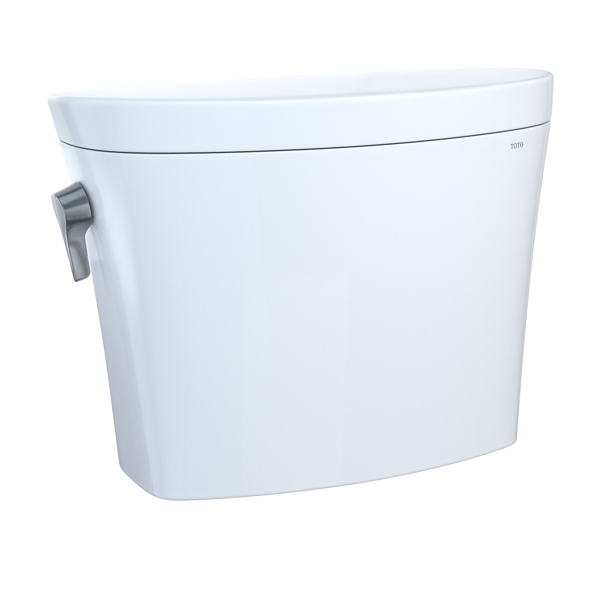 TOTO Aquia IV Arc Dual Flush 1.28 and 0.9 GPF Toilet Tank Only with WASHLET+ Auto Flush Compatibility, Cotton White, Vitreous China, ST448EMNA#01