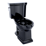 TOTO Promenade II Two-Piece Elongated 1.28 GPF Universal Height Toilet, Ebony, Vitreous China, CST404CEF#51