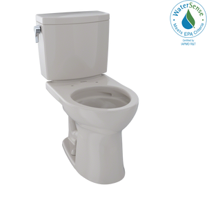 Alternate Image for TOTO Drake II 1G Two-Piece Round 1.0 GPF Universal Height Toilet with CEFIONTECT, Sedona Beige, Vitreous China, CST453CUFG#12