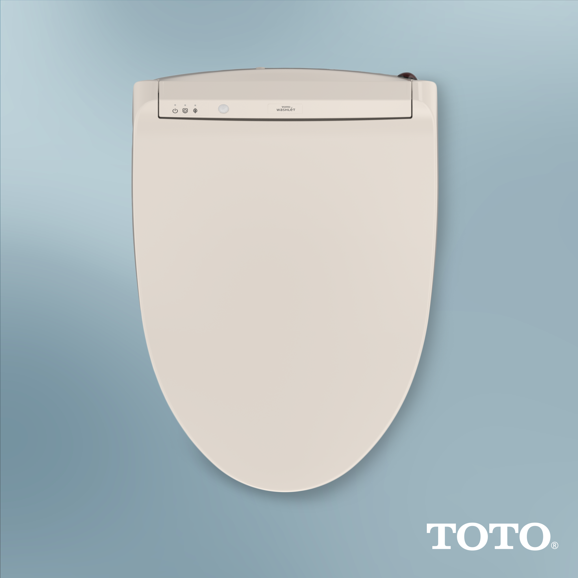 TOTO WASHLET K300 Electronic Bidet Toilet Seat, Instantaneous Water Heating, PREMIST and EWATER+ Wand Cleaning, Sedona Beige, SW3036R#12