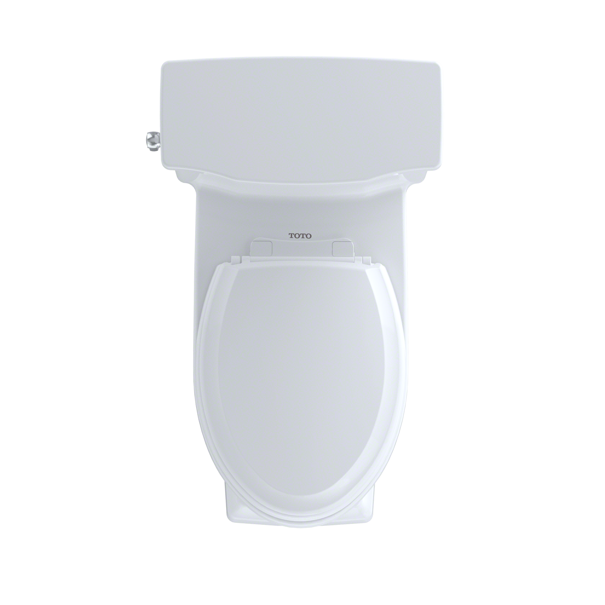 TOTO Promenade II One-Piece Elongated 1.28 GPF Universal Height Toilet with CEFIONTECT, Bone, Vitreous China, MS814224CEFG#03