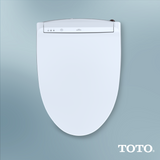 TOTO WASHLET K300 Electronic Bidet Toilet Seat with Instantaneous Water Heating, PREMIST and EWATER+ Wand Cleaning, Elongated, Cotton White, Plastic, SW3036R#01