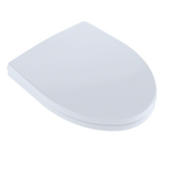 TOTO Soire SoftClose Non Slamming, Slow Close Elongated Toilet Seat and Lid, Cotton White, Plastic, SS214#01