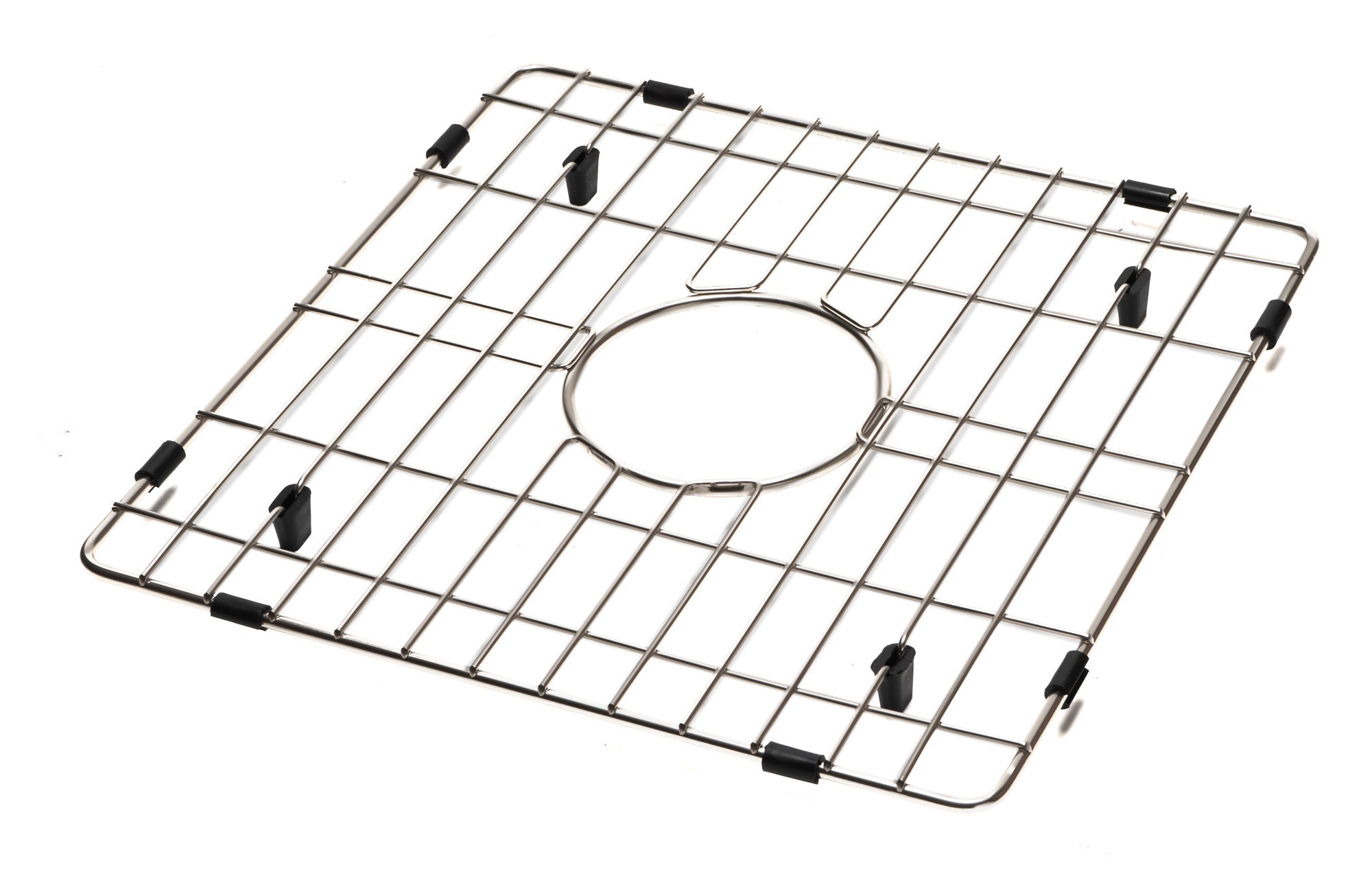Alternate Image for ALFI brand Grey, ABGR18S Square Stainless Steel Grid for ABF1818S