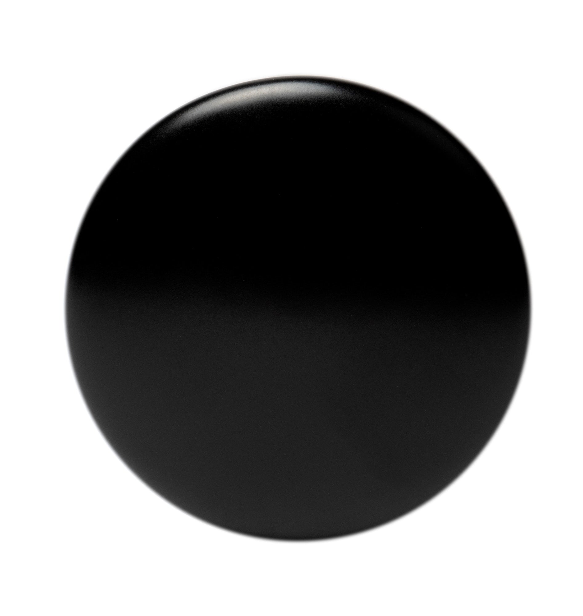 Alternate Image for ALFI brand Brass, AB8056-BM Black Matte Ceramic Mushroom Top Pop Up Drain for Sinks with Overflow