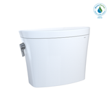 TOTO Aquia IV Arc Dual Flush 1.28 and 0.9 GPF Toilet Tank Only with WASHLET+ Auto Flush Compatibility, Cotton White, Vitreous China, ST448EMNA#01