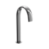 TOTO Gooseneck Vessel ECOPOWER 0.35 GPM Touchless Bathroom Faucet with Thermostatic Mixing Valve, 20 Second On-Demand Flow, Polished Chrome, Brass, T24T32ET#CP