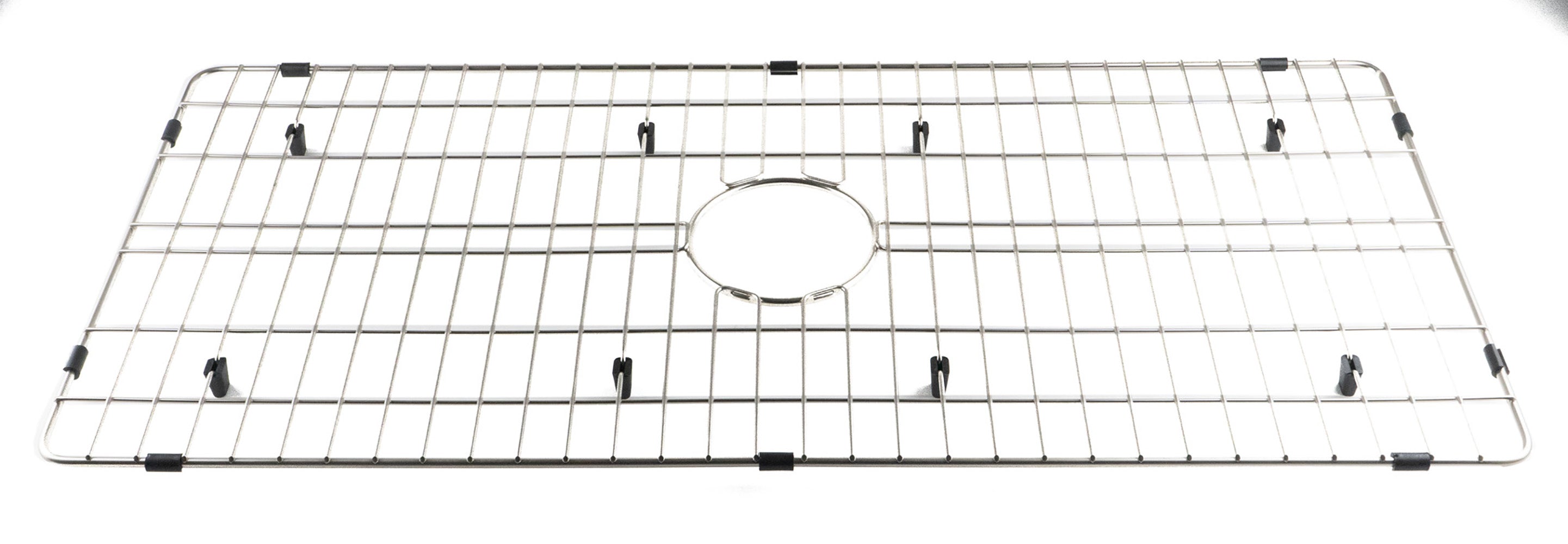 ALFI brand Grey, ABGR36 Solid Stainless Steel Kitchen Sink Grid for ABF3618 Sink