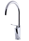 Alternative View of ALFI Polished Chrome Gooseneck Single Hole Bathroom Faucet, AB3600-PC