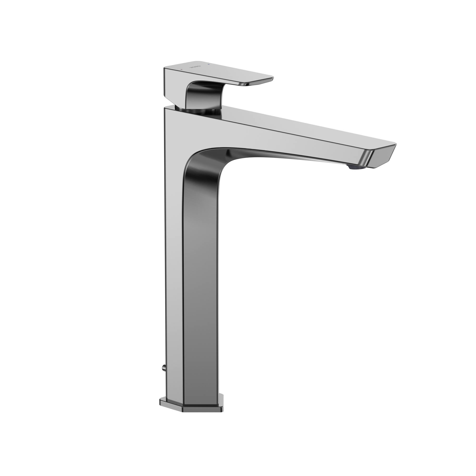 TOTO GE 1.2 GPM Single Handle Vessel Bathroom Sink Faucet with COMFORT GLIDE Technology, Polished Chrome Nickel, Brass, TLG07305U#CP