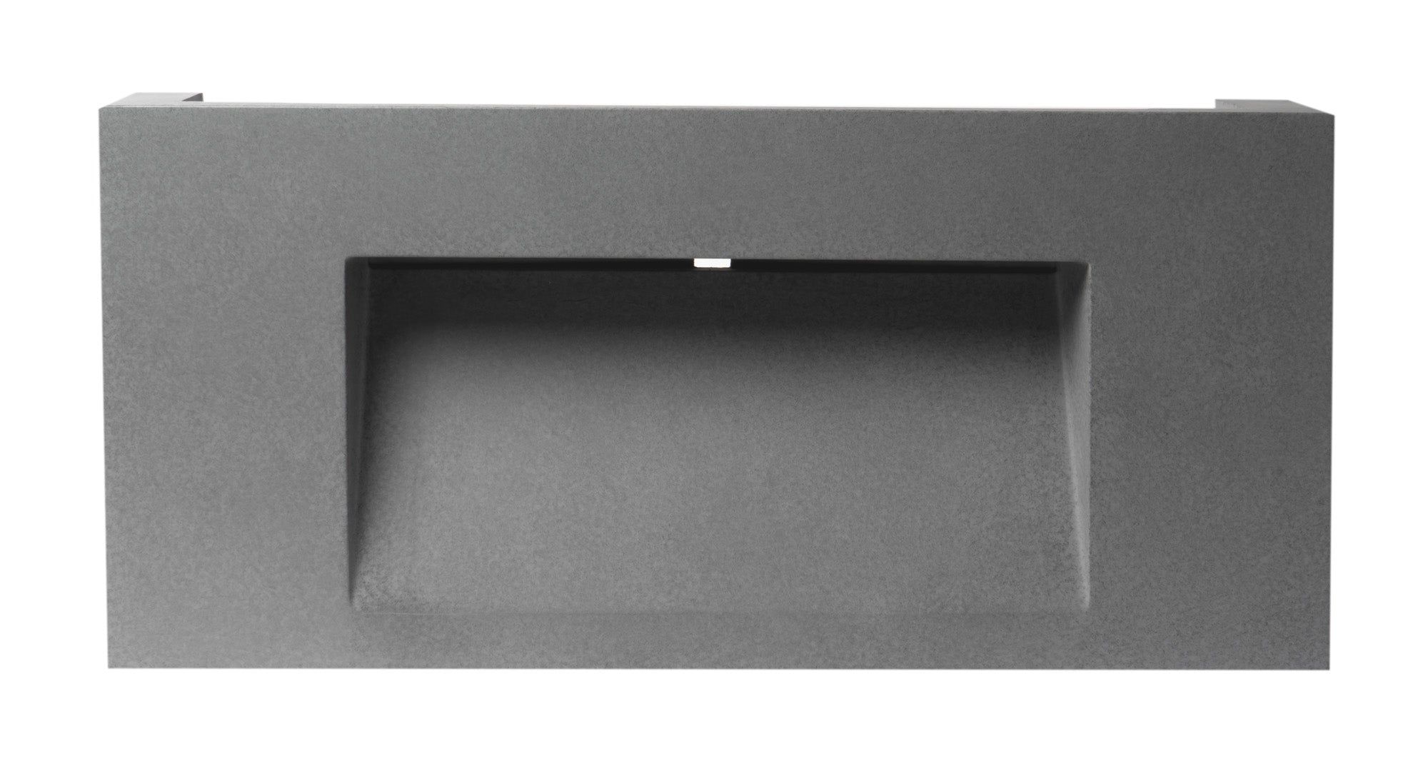 Alternative View of ALFI brand 40" x 18.9" Rectangle Above Mount Concrete Bathroom Sink, Gray Matte, 1 Faucet Hole, ABCO40R