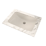 TOTO 19" x 12-3/8" Rectangular Undermount Bathroom Sink with CEFIONTECT, Sedona Beige, Vitreous China, LT542G#12