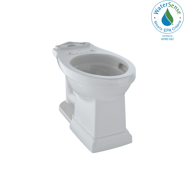 TOTO Promenade II Universal Height Toilet Bowl with CEFIONTECT, Colonial White, Vitreous China, C404CUFG#11