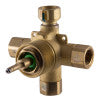 ALFI brand AB9209-PC Polished Chrome Modern Square 3 Way Shower Diverter, Brass