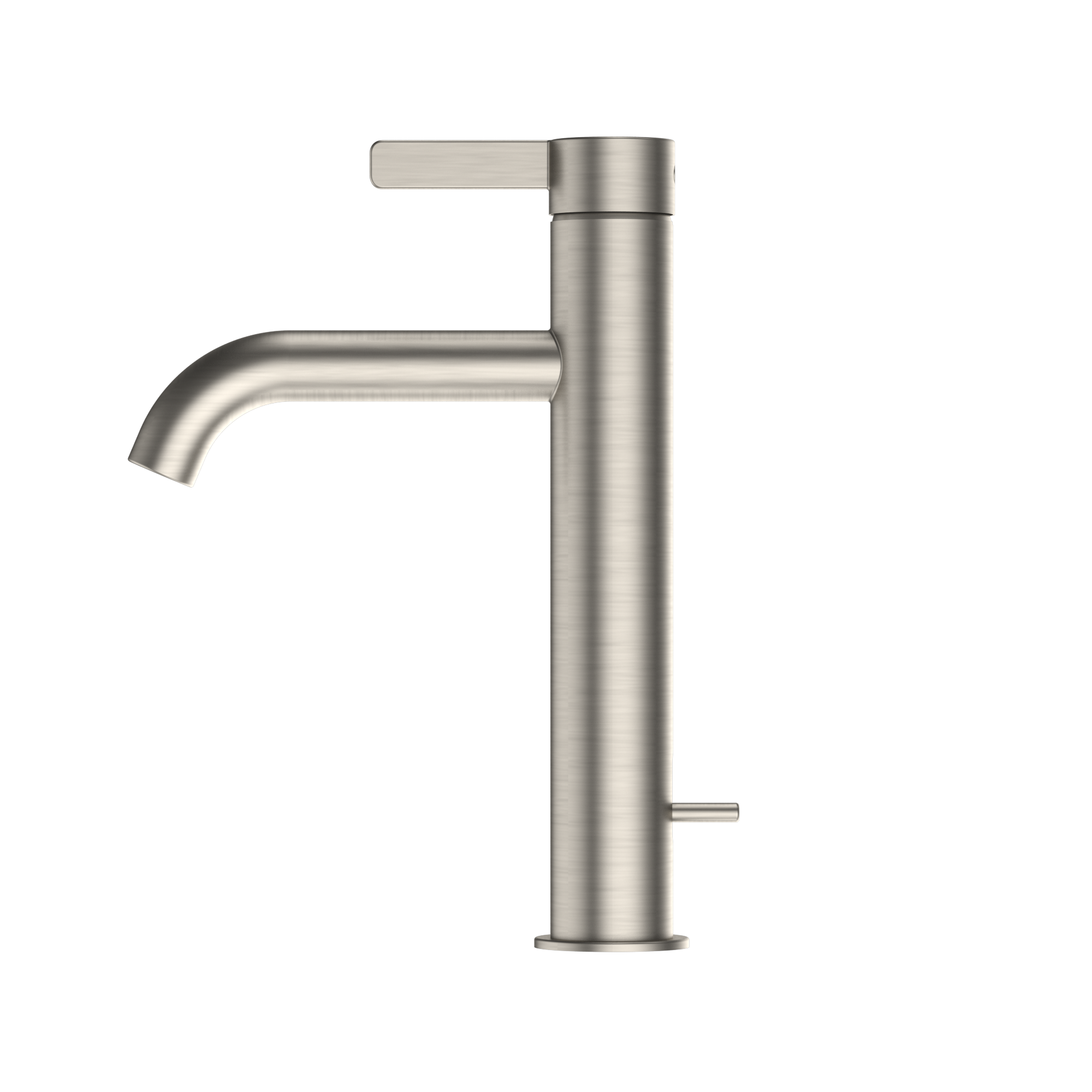 TOTO GF 1.2 GPM Single Handle Semi-Vessel Bathroom Sink Faucet with COMFORT GLIDE Technology, Brushed Nickel, Stainless Steel, TLG11303U#BN