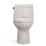 TOTO UltraMax II One-Piece Elongated 1.28 GPF Universal Height Toilet with CEFIONTECT and SS124 SoftClose Seat, WASHLET+ Ready, Sedona Beige, Vitreous China|Plastic, MS604124CEFG#12