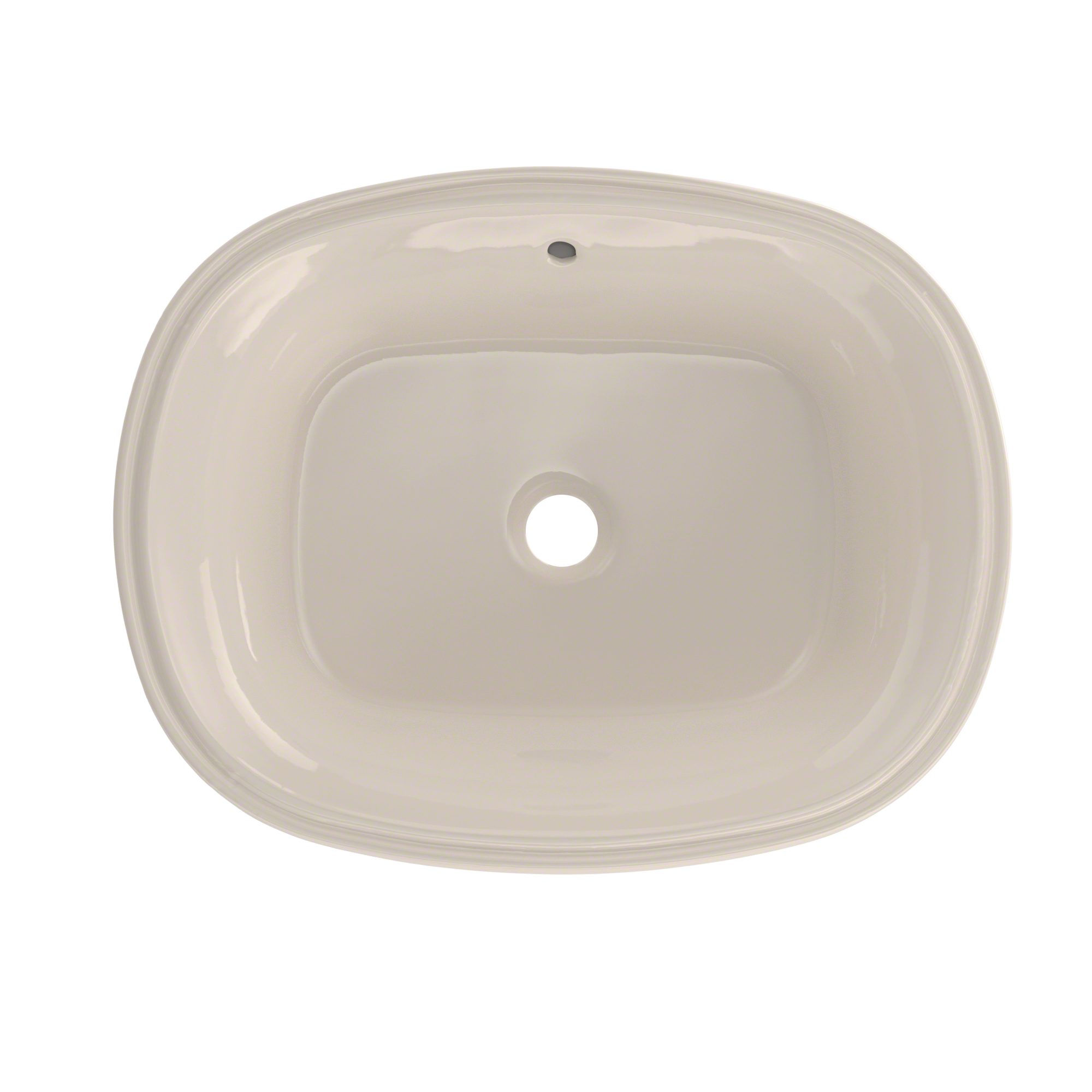 TOTO Maris 20-5/16" x 15-9/16" Oval Undermount Bathroom Sink with CEFIONTECT, Sedona Beige, Vitreous China, LT481G#12