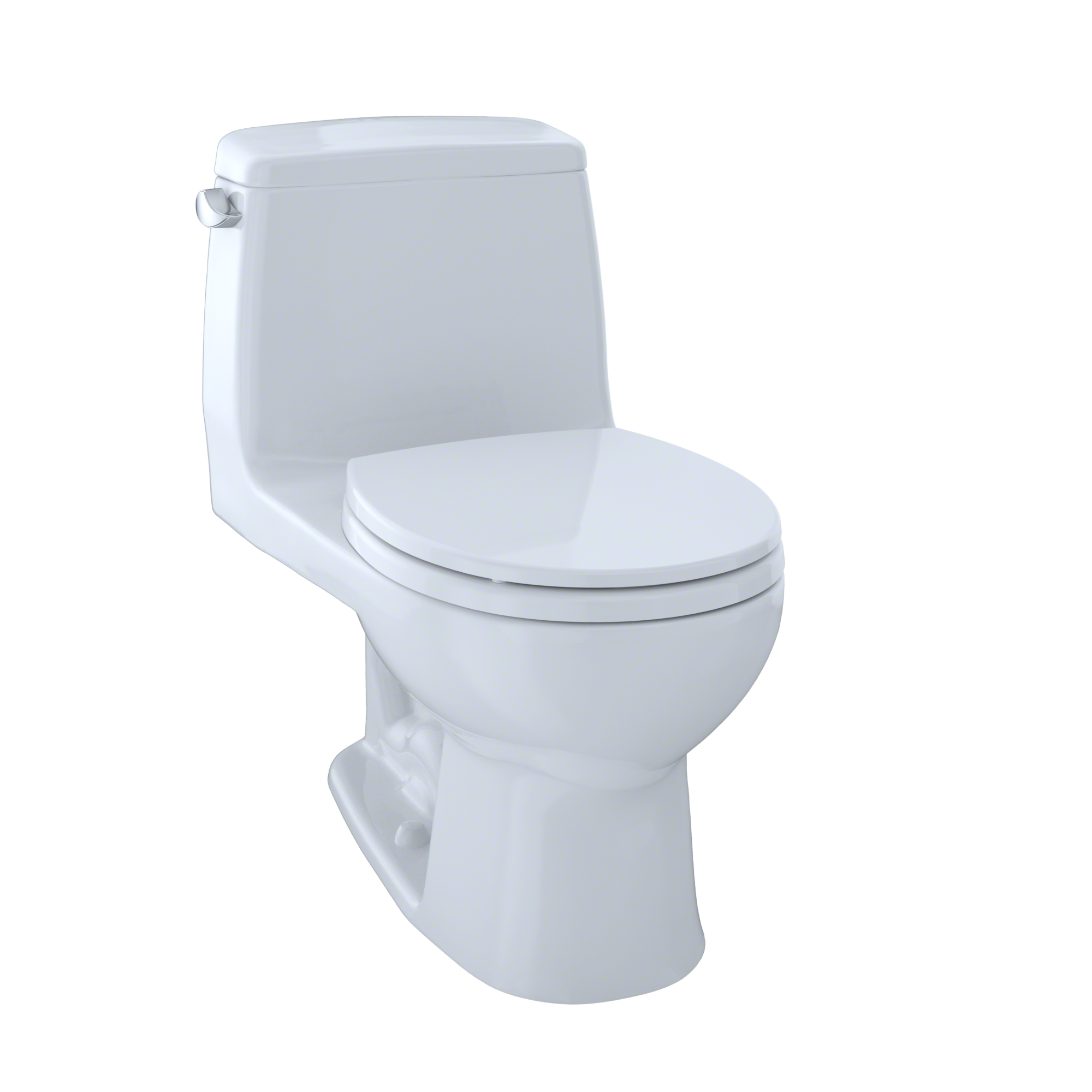 TOTO Ultimate One-Piece Round Bowl 1.6 GPF Toilet, Bone, Vitreous China, MS853113#03