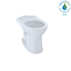 Alternate Image for TOTO Drake II Universal Height Round Toilet Bowl with CEFIONTECT, Cotton White, Vitreous China, C453CUFG#01