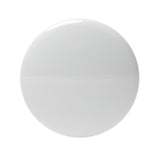 ALFI brand Brass, AB8055-W White Ceramic Mushroom Top Pop Up Drain for Sinks without Overflow