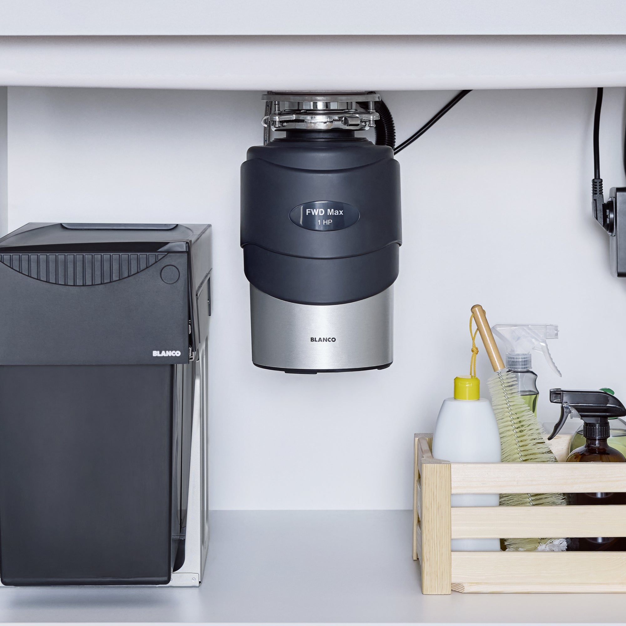 Blanco Food Waste Disposal - Max, Plastic, Black, 442979