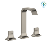 TOTO GC 1.2 GPM Two Handle Widespread Bathroom Sink Faucet, Polished Nickel, Brass, TLG08201U#PN