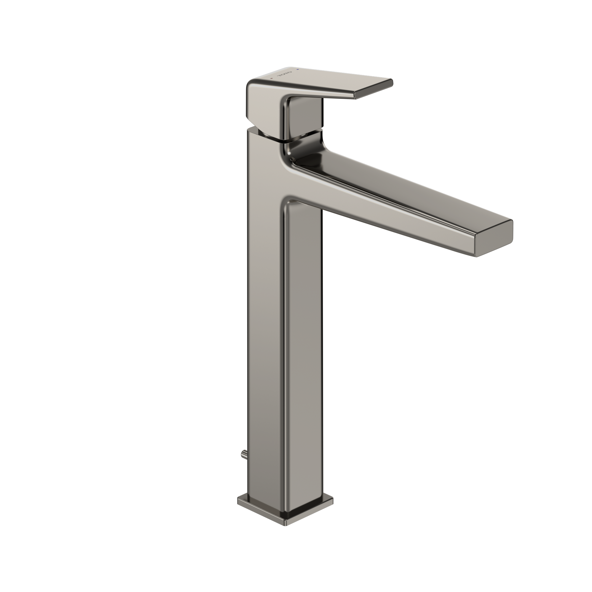 TOTO GB 1.2 GPM Single Handle Vessel Bathroom Sink Faucet with COMFORT GLIDE Technology, Polished Nickel, Brass, TLG10305U#PN