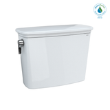 TOTO Drake Transitional 1.28 GPF Toilet Tank with WASHLET+ Auto Flush Compatibility, Cotton White, Vitreous China, ST786EA#01