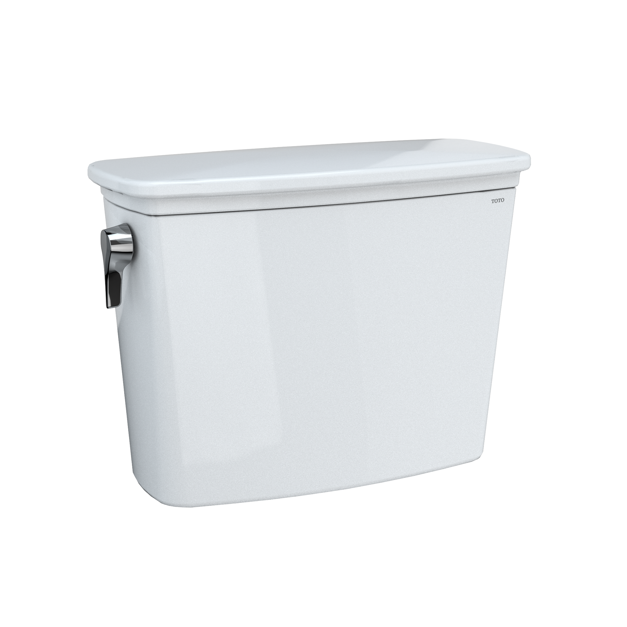 TOTO Drake Transitional 1.28 GPF Toilet Tank with WASHLET+ Auto Flush Compatibility, Cotton White, Vitreous China, ST786EA#01