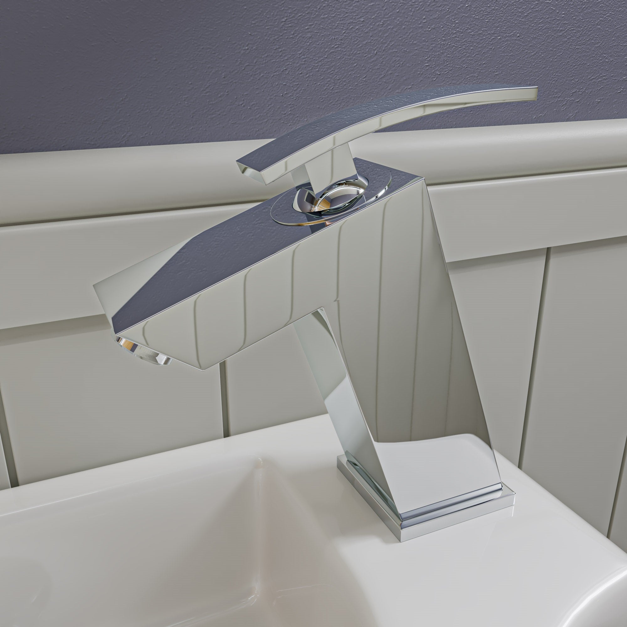 Alternative View of ALFI Polished Chrome Single Lever Bathroom Faucet, AB1628-PC