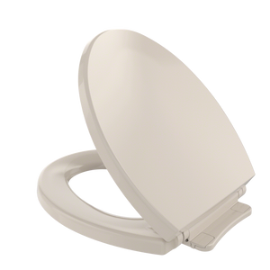 Alternate Image for TOTO SoftClose Non Slamming, Slow Close Round Toilet Seat and Lid, Bone, Plastic, SS113#03