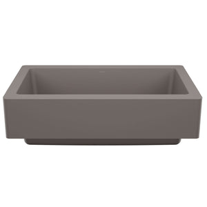 Alternate Image for Blanco Vintera 30" Silgranit Farmhouse Sink, Volcano Gray, No Faucet Hole, 527417