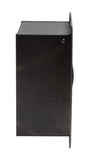 Alternative View of ALFI brand ABTPP77-BB PVD Brushed Black Stainless Steel Recessed Toilet Paper Holder with Cover