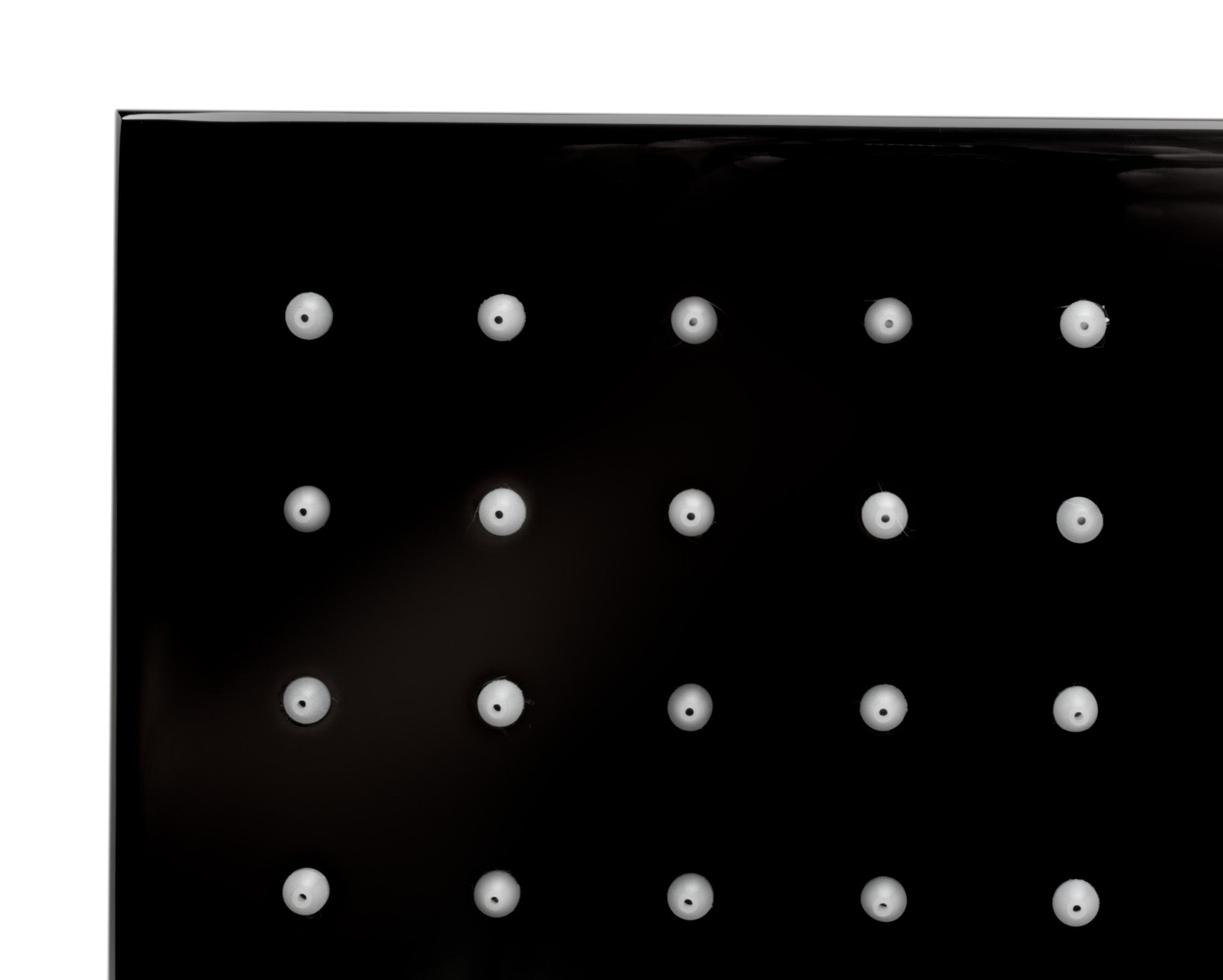 ALFI brand LED16S-PC Polished Chrome 16" Square Multi Color LED Rain Shower Head, Brass