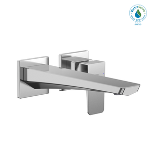Alternate Image for TOTO GE 1.2 GPM Wall-Mount Single-Handle Long Bathroom Faucet with COMFORT GLIDE Technology, Polished Chrome, Brass, TLG07308U#CP