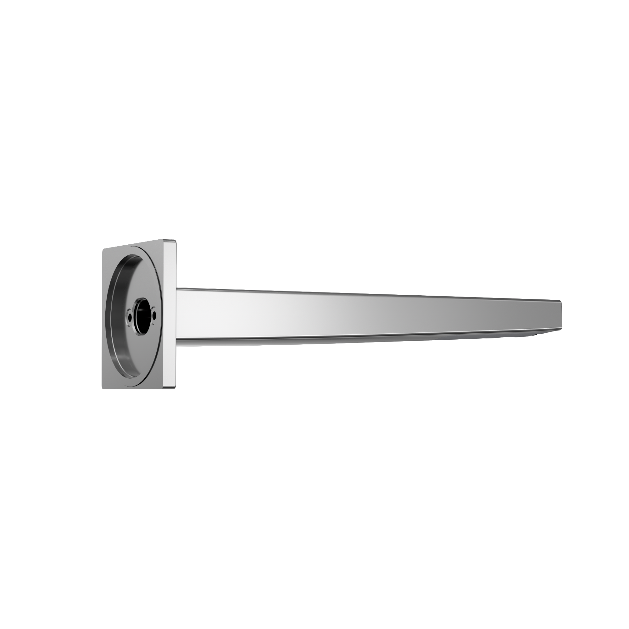 TOTO Axiom Wall-Mount ECOPOWER or AC 0.5 GPM Touchless Bathroom Faucet Spout, 20 Second Continuous Flow, Polished Chrome, Brass, TLE25010U3#CP