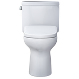 TOTO WASHLET+ Drake II Two-Piece Elongated 1.28 GPF Toilet and WASHLET+ S7A Contemporary Bidet Seat, Cotton White, Vitreous China|Plastic, MW4544736CEFG#01