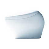 TOTO NEOREST NX2 Dual Flush 1.0 or 0.8 GPF Toilet with Integrated Bidet Seat and EWATER+ and ACTILIGHT, Cotton White, Vitreous China|Plastic, MS903CUMFX#01