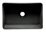 ALFI brand 30" Fireclay Farmhouse Sink, Concrete, ABCO3020SB