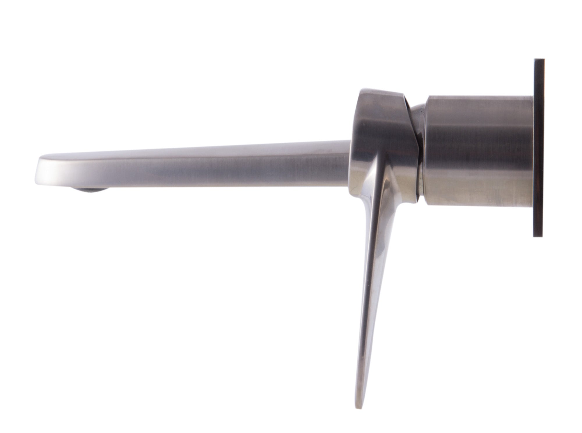 ALFI Brushed Nickel Wall Mounted Modern Bathroom Faucet, AB1772-BN