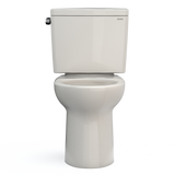 TOTO Drake Two-Piece Elongated 1.28 GPF TORNADO FLUSH Toilet with CEFIONTECT, Sedona Beige, Vitreous China, CST776CEG#12