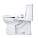 TOTO WASHLET+ UltraMax II 1G One-Piece Elongated 1.0 GPF Toilet and WASHLET+ S7 Contemporary Bidet Seat, Cotton White, Vitreous China|Plastic, MW6044726CUFG#01