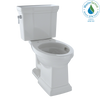 TOTO Promenade II 1G Two-Piece Elongated 1.0 GPF Universal Height Toilet with CEFIONTECT, Colonial White, Vitreous China, CST404CUFG#11