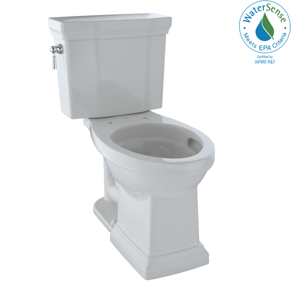 TOTO Promenade II 1G Two-Piece Elongated 1.0 GPF Universal Height Toilet with CEFIONTECT, Colonial White, Vitreous China, CST404CUFG#11