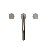 TOTO GF Two Lever Handle Deck-Mount Roman Tub Filler Trim, Polished Nickel, Brass, TBG11201UA#PN